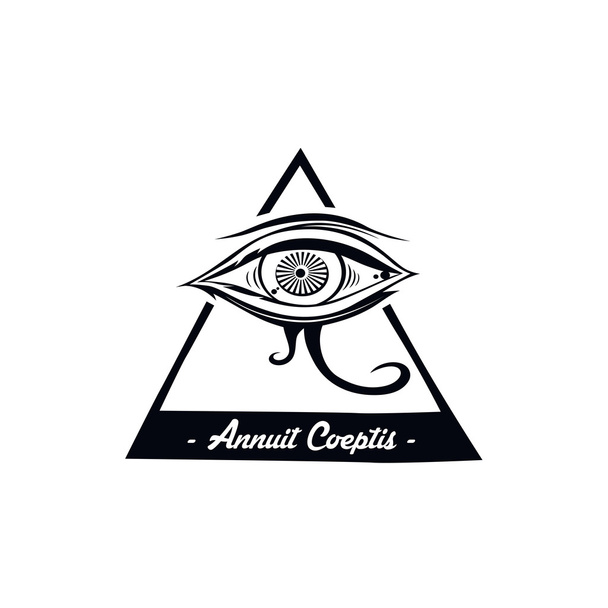 eye of horus  illustration - Διάνυσμα, εικόνα