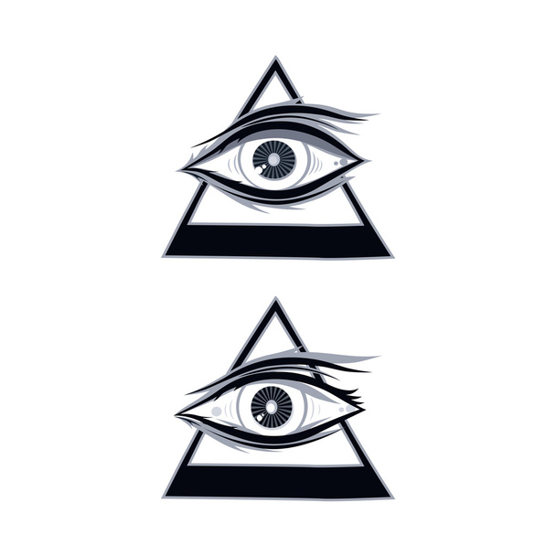 ojo de la ilustración horus
 - Vector, Imagen