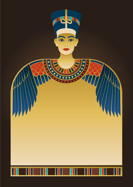 エジプトの背景、デザイン要素 - ベクター画像