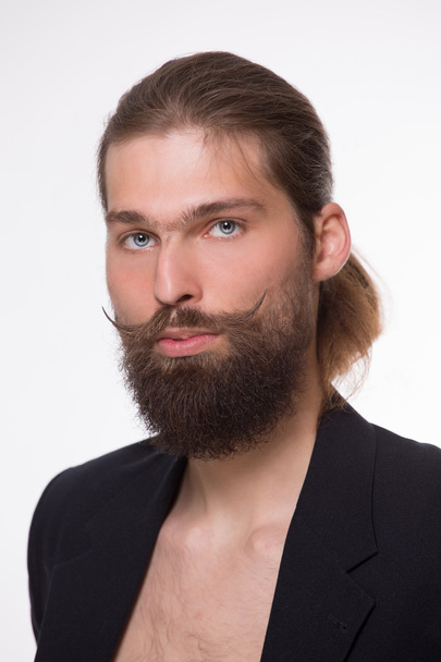 Bearded model - Foto, afbeelding