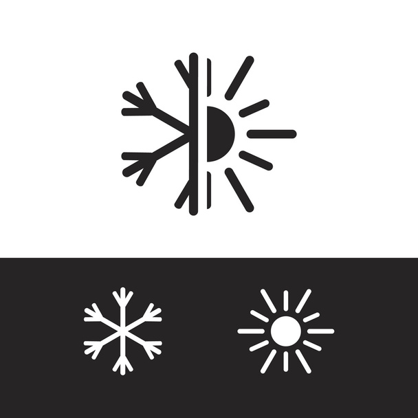 air conditioning icon - Vector, Image