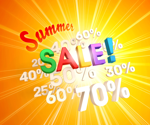 Summer sale - Foto, imagen