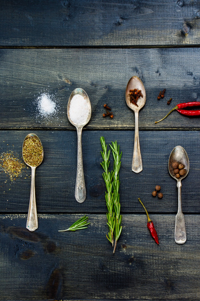 herbs and spices selection - Valokuva, kuva
