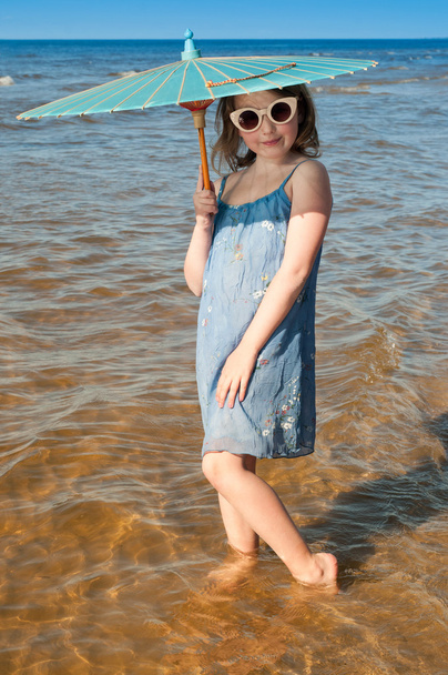Girl on the beach - Photo, Image