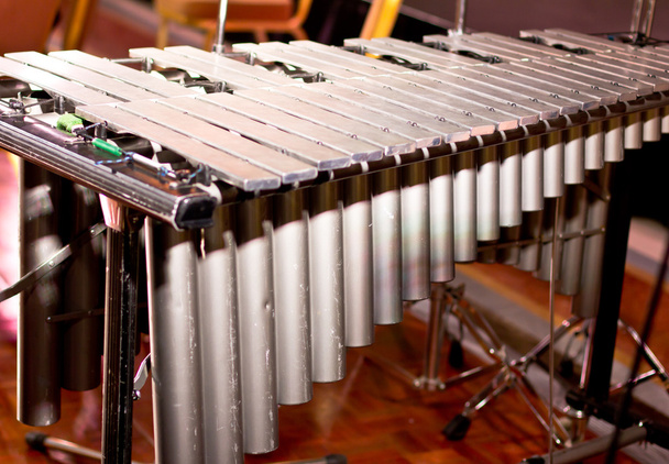 Vibrafone. percussão. Grupo de instrumentos clássicos de percussão
 - Foto, Imagem