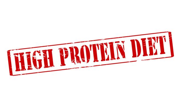 Высокая белковая диета
 - Вектор,изображение