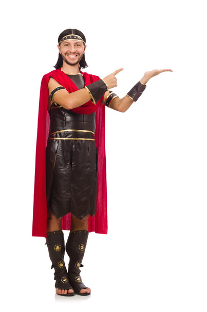 Gladiator holding and pointing - Photo, Image