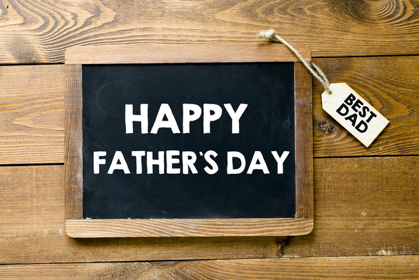 Happy Fathers Day message - Photo, Image