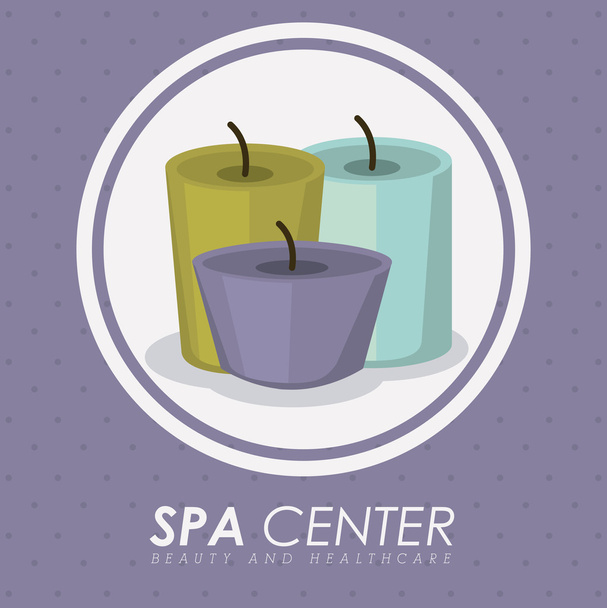 design de centro de spa
 - Vetor, Imagem