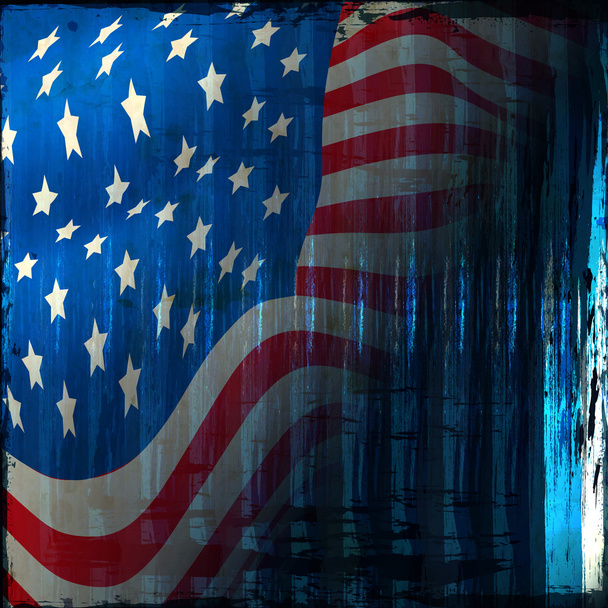 Amerikaanse onafhankelijkheidsdag viering achtergrond. - Vector, afbeelding