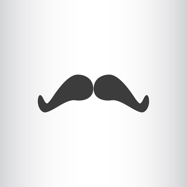 Mustache web icon - Вектор,изображение