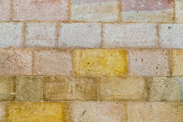 valla de ladrillo textura de piedra moderna
 - Foto, Imagen