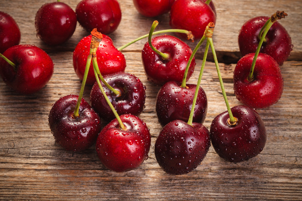 Ripe organic Cherries - Photo, Image