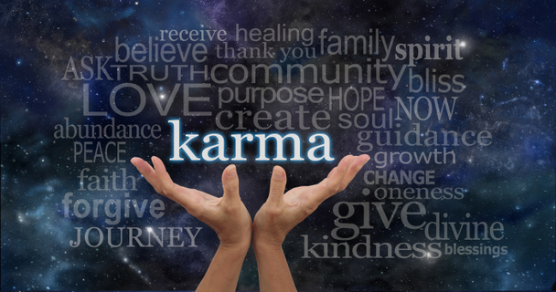 Your Karma is in Your Hands - Photo, Image