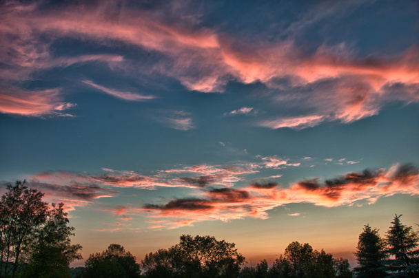 Летний закат
 - Фото, изображение