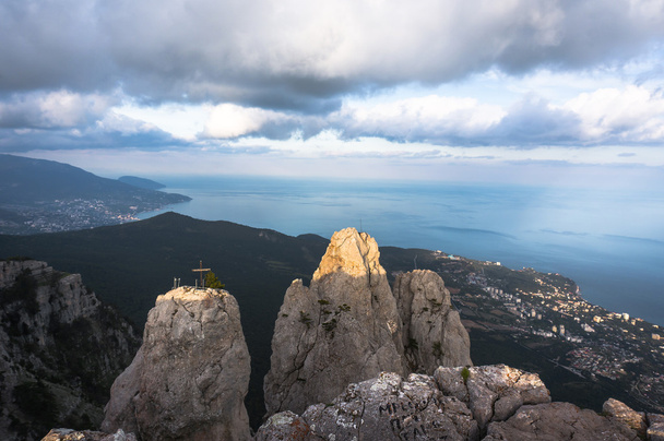 cima della montagna nel Crimea
 - Foto, immagini