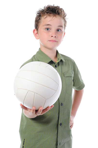 Portrait of a young football player - Фото, изображение