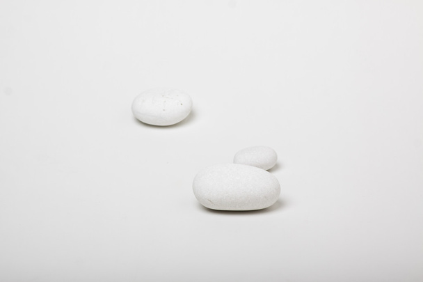 natural white pebbles - Zdjęcie, obraz