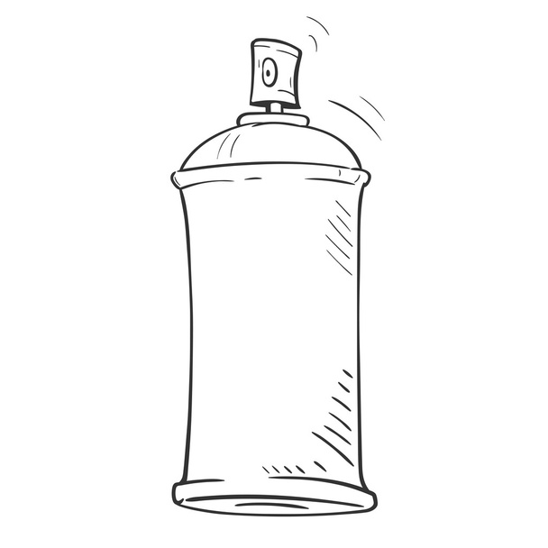 spray can - Vector, Image