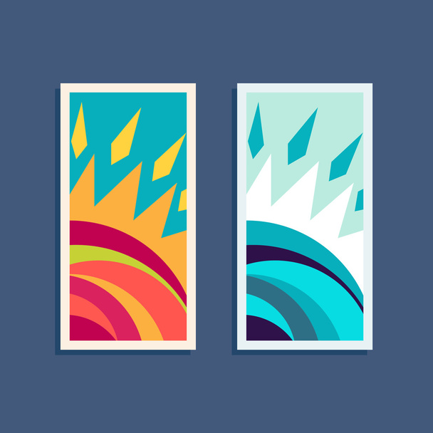 Дизайн Векторні елементи логотипу сонця
 - Вектор, зображення