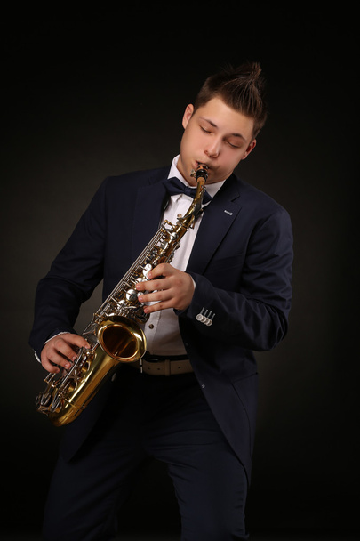 Saxophonist - Foto, Bild