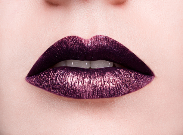 lips. Macro beauty shot. - Photo, Image