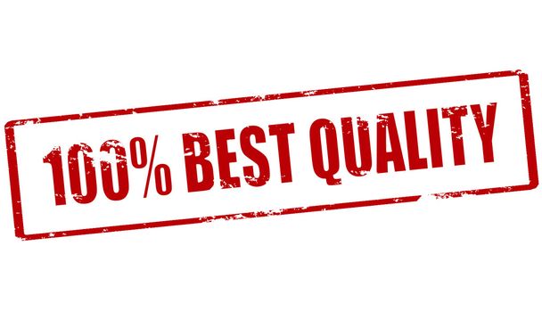 One hundred percent best quality - Wektor, obraz