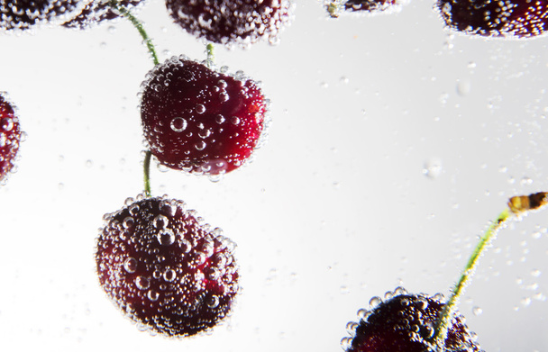 cherry water bubble - Photo, Image