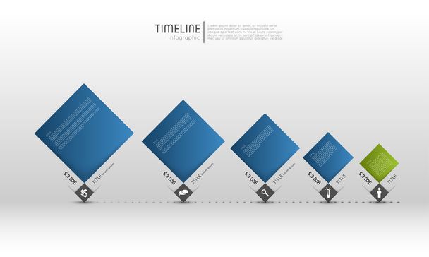Modello di infografica della timeline
 - Vettoriali, immagini