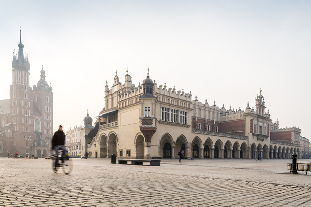 Stare Miasto centrum Krakowa, Polska - Zdjęcie, obraz