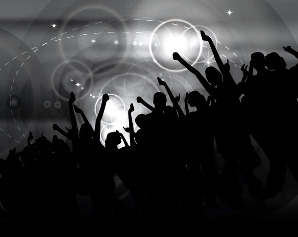 Music event background. Vector illustration. - Vector, Image