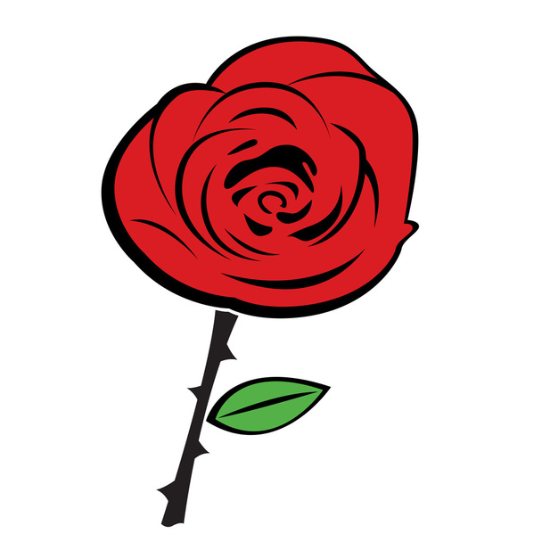 Rose flower - Вектор, зображення