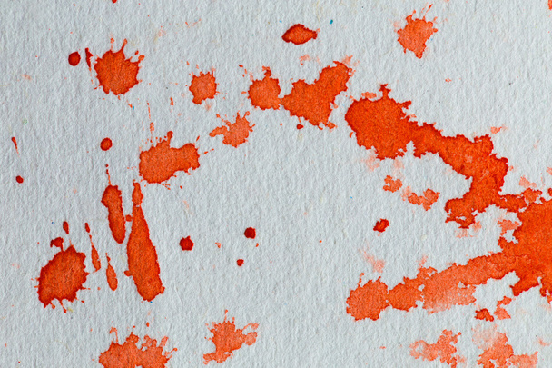 hires közelről víz színű festés akvarell papír textúra  - Fotó, kép