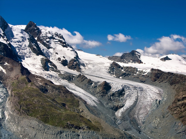 Klein Matterhorn y el glaciar, Suiza Alpes
 - Foto, Imagen