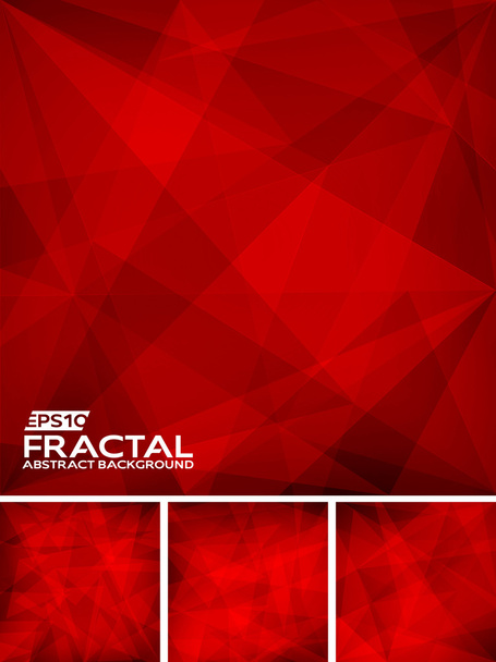 Fractal abstract background - Wektor, obraz