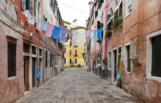 Characteristic street of Venice, Italy - Fotó, kép