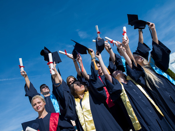 Απόφοιτους Λυκείου, φοιτητές - Φωτογραφία, εικόνα