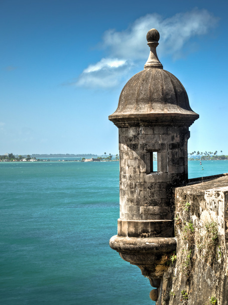 Il vecchio forte di San Juan chiamato Castillo San Felipe del Morro, Porto Rico
 - Foto, immagini