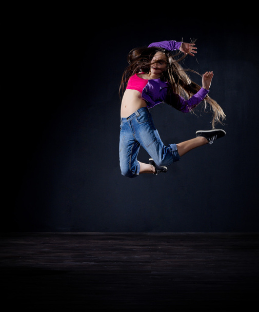 Girl modern dancer (normal version) - Фото, изображение
