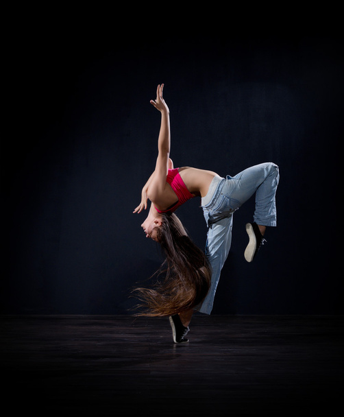 Girl modern dancer (normal version) - Valokuva, kuva