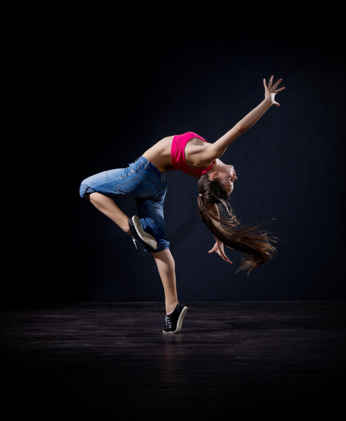 Girl modern dancer (normal version) - Photo, Image