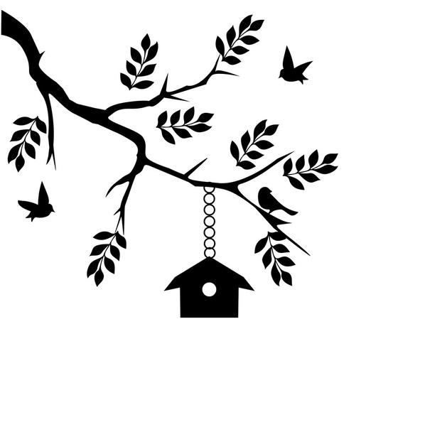 Bird House - Vecteur, image