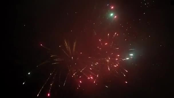 Fuegos artificiales de año nuevo - Imágenes, Vídeo