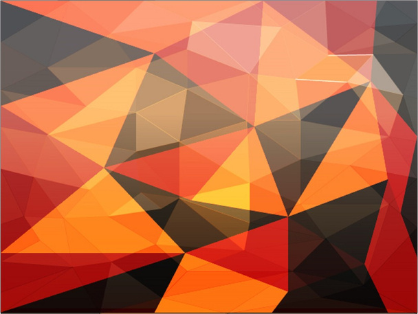 Polygon mosaic background illustration - 写真・画像