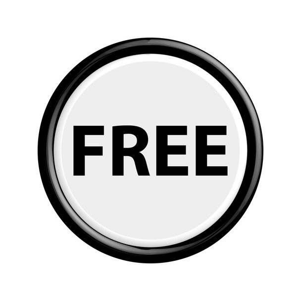 knop gratis - Vector, afbeelding