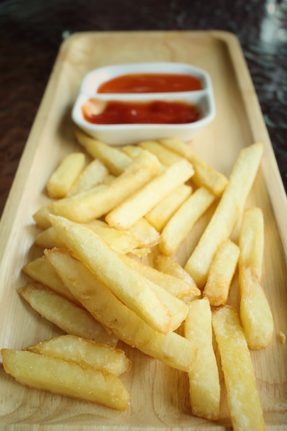 Frites au ketchup - Photo, image