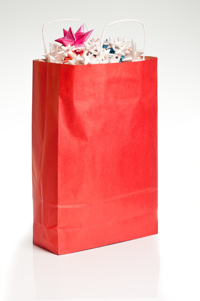 Red Christmas Bag - Foto, Bild