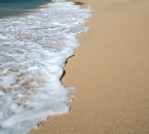 mooie golven op paradijs strand - Foto, afbeelding