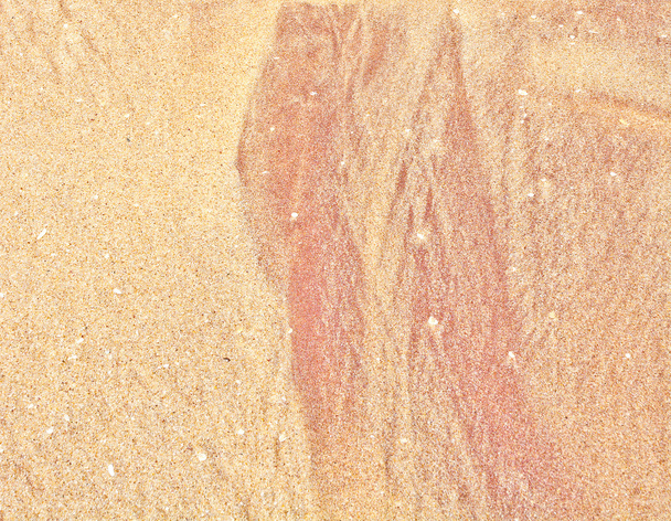 Teksturę piasku z subtelnymi liniami - Zdjęcie, obraz