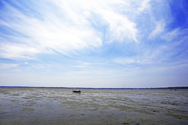 Holandské pláži v Don Hoi Lot, Samut Songkhram provincie, Thajsko - Fotografie, Obrázek